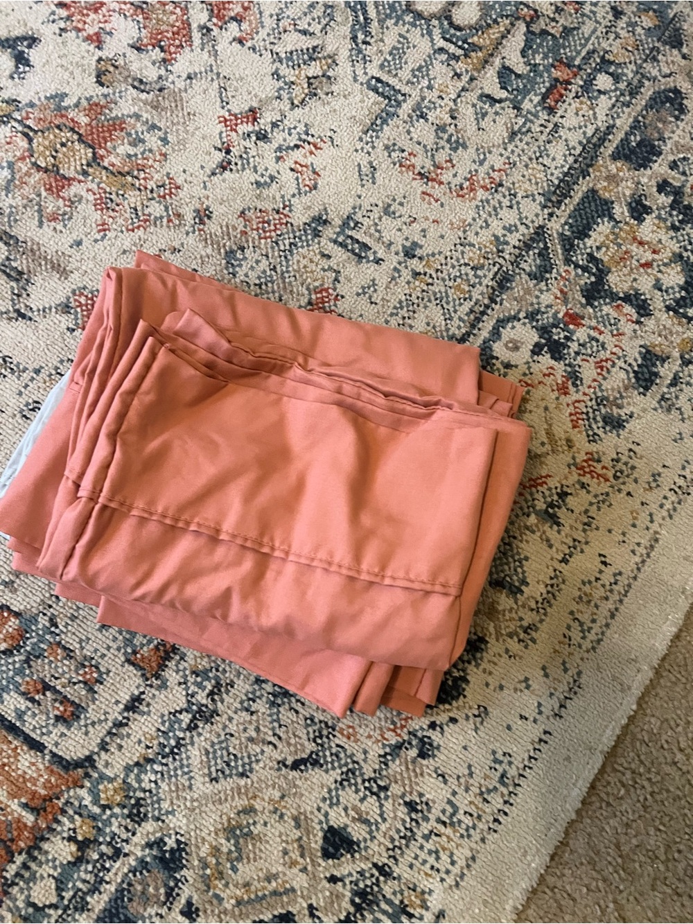 Coral Pink Bed Sheet Set - Soft Everyday Bedding